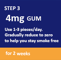 Gum Step 3 – 4Mg 3 Weeks